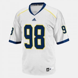 #98 Devin Gardner Michigan Wolverines College Football For Men Jersey - White