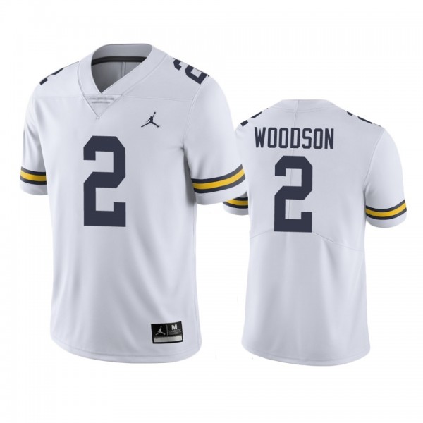 #2 Charles Woodson Michigan Wolverines Football Game Men Jersey - White