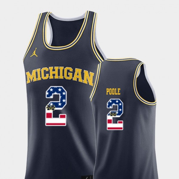 2 Jordan Poole Michigan Wolverines College Basketball For Men's
